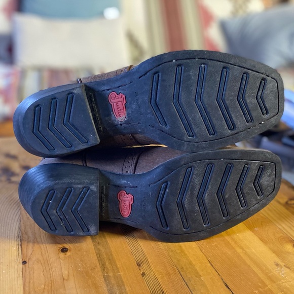 Justin Authentic Cowboy Boots - Picture 4 of 4